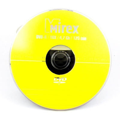 DVD-R Mirex 4,7Gb 16х (50шт в обтяжке)