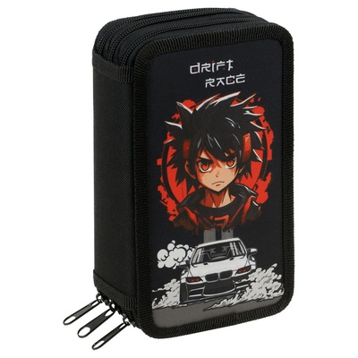 Пенал 3 отделение 190*110 ArtSpace "Race", ткань, ПТ3_60015