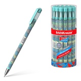 Ручка гелевая 0,5мм синяя ErichKrause® ColorTouch® Emerald Wave, игольчатый стержень, [ЕК50829]