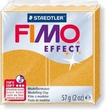 Глина полимерная FIMO Effect Metallic, запекаемая в печке, 56 гр., золотой металлик, шк817923