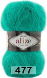 Пряжа Ализе Mohair Classic new 100гр/200м (51%акрил / 25%мохер / 24%шерсть),  [477]