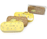 Пенал -косметичка TR-AA05055 "Желтый щеночек" прямоугольный, экокожа, с ручкой, цвета ассорти, в упаковке ПВХ, TR-AA05055