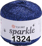 Пряжа YarnArt Sparkle 25г/160м (60% металлик полиэстер, 40% полиамид) 1324