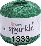 Пряжа YarnArt Sparkle 25г/160м (60% металлик полиэстер, 40% полиамид) 1333