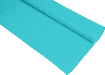 Бумага гофрированная (креповая) флористическая 50*250см 140г/м2 цв. deVENTE небесно-голубая в рулоне,  [8040748]