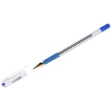 Ручка шариковая на масляной основе 0,5мм синяя MC GOLD, с резиновым упором, металлический наконечник, толщина линии 0.3 мм 034684