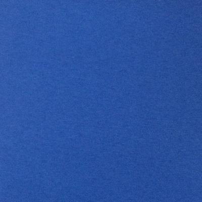 Ткань однотонная тонкая 50*50см 140г/м2 Кулирная гладь, цв. синий КЛ.24168