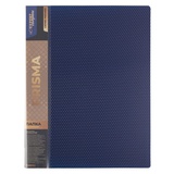 Папка 2 кольца 25мм "Expert Complete"PRISMA, 700 мкм, фактура эффект 3D, непрозрачная синяя, new EC211300002