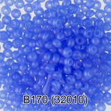 Бисер стеклянный GAMMA 5гр непрозрачный, голубой, круглый 10/*2,3мм, 1-й сорт Чехия, B170 (32010)