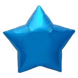 Шар воздушный (фигурный) 30"/76,5см "Звезда", синий Agura 752739