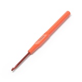 Крючок для вязания L=3см А алюминиевый с пластиковой ручкой,  [СШ L=3]