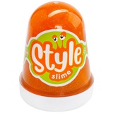 Слайм Lori "Style Slime", блестящий, оранжевый с ароматом апельсина, 130г, 293581