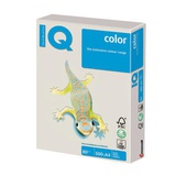 Бумага IQ Color А4 80г/м2, 500л., умеренно-интенсив (тренд) серая GR21, 110817
