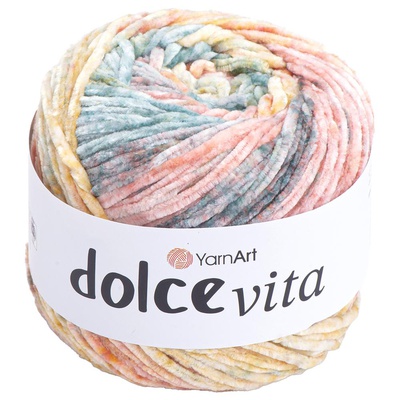 Пряжа YarnArt Dolce Vita 150г/260м (100% микрополиэстер) 3402