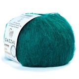 Пряжа Gazzal Super Kid Mohair 25г/237м (22% полиамид, 47% супердетский мохер, 31% шерсть мериноса) 64418