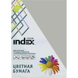 Бумага цветная Index Color, 80гр, А4, 100л. серый (94), [IC94/100]