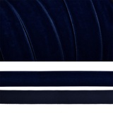Лента бархатная (нейлон) 2.0см / 1м темно-синий TBY.LB2054