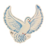 Мини-плакат вырубной: Голубь с расправленными крыльями ФМ-009049