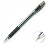 Ручка шариковая 0,7мм черная Pentel "Feel it!", резиновый грип, металлический наконечник [BX487-А]