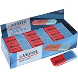 Ластик deVENTE синтетический каучук, красно-синий, 52х20х8 мм, индивидуальная маркировка, в картонной коробке,  4070707