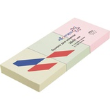 Блок  самоклеящийся, 38*51 мм, 100 л., Attomex, 3 пастельных цвета, 3 шт. в упаковке, 75 г/м²  2010706