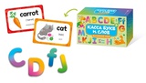 Обучающие карточки с буквами для детей 200x125x60 мм "Касса букв и слов. Английский язык", 24 карточки, 3+, 57846