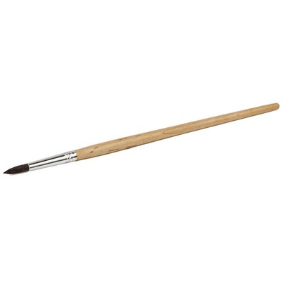 Кисть белка N1 круглая, Attomex, деревянная ручка, 8073700