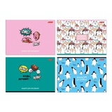 Альбом для рисования 40л. А4 на склейке "Бум!", твердая подложка, мелованный картон,  40АЛКЛ4_000258