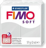 Глина полимерная FIMO Soft, запекаемая в печке, 56 гр., серый дельфин, шк809874