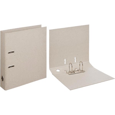 Папка-регистратор 75мм Attomex, отчет-архив, картонная без покрытия, собранная, без металлической окантовки нижней кромки 3090813