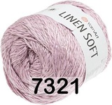 Пряжа Yarnart Linen soft 100г/272м (30% лен, 36% вискоза, 34% хлопок), 7321