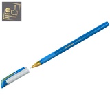 Ручка шариковая 0,7мм голубая Berlingo xGold, игольчатый стержень, грип, металлический наконечник [271158]