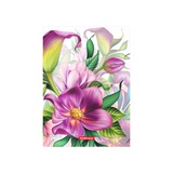 Папка-уголок А4 160мкм полупрозрачная с рисунком, ErichKrause® Tropical Flowers, ЕК55311