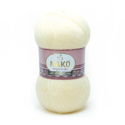 Пряжа NAKO Angora Luks 100г/550м (5%мохер, 15%шерсть, 80%акрил) 256