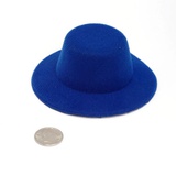 Шляпа круглая 2шт. 10см  синяя,  [КЛ.21570]