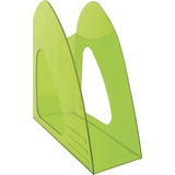 Стойка-угол для бумаг пластик А4, 9x24x24см deVENTE Air Fluo, полупрозрачный зеленый неон, 3043505