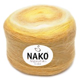 Пряжа NAKO Angora Luks Color 150г/810м (5% мохер / 15% шерсть / 80% акрил) (82363)