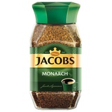 Кофе растворимый JACOBS MONARCH, сублимированный, 190 г, в стеклянной банке,  [620104]