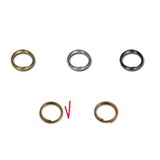 Кольцо для бус металлическое Zlatka (двойное) 3,5мм R-03 №04 под бронзу 50шт.