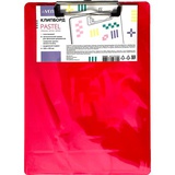 Доска-планшет deVENTE. Pastel, А4, пластик, толщина 2 мм, непрозрачный розовый, с выдвижным подвесом, 3034001