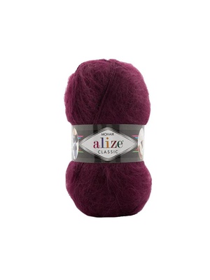Пряжа Ализе Mohair Classic new 100гр/200м (51%акрил / 25%мохер / 24%шерсть),  [952]