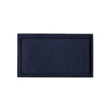 Термоаппликация 3,7х6,5см прямоугольник синий, L №11, Gamma L228В