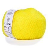 Пряжа Gazzal Super Kid Mohair 25г/237м (22% полиамид, 47% супердетский мохер, 31% шерсть мериноса) 64431