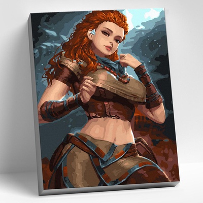 Картина по номерам (на холсте) 30х40см Геншин. Элой, CHR0134 (сложность **)