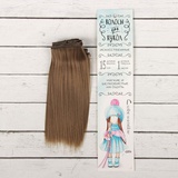 Волосы - тресс для кукол "Прямые" длина волос 15 см, ширина 100 см, цвет № 18В, 2294892