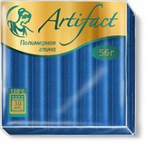 Пластика Артефакт, с блестками синий  56 гр. №261 АФ.821592