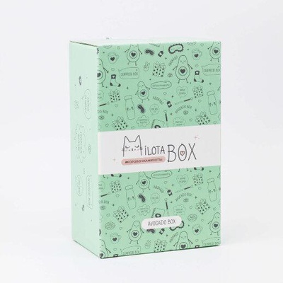 Коробочка Милоты Milota BOX  mini ''Avocado'', MBS001