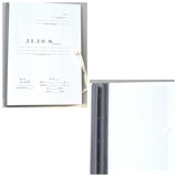 Папка архивная для переплета "ДЕЛО"ф.21, 40мм, с гребешками, 4 отверстия, 2 х/б завязки  154543