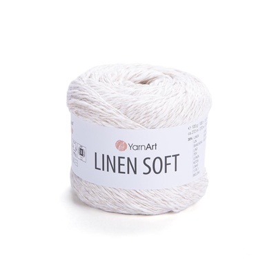 Пряжа Yarnart Linen soft 100г/272м (30% лен, 36% вискоза, 34% хлопок), 7301