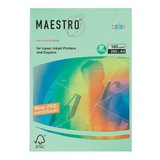Бумага "Maestro Color pale" А4 160г/м2 250л. зеленая [020718 MG28]
